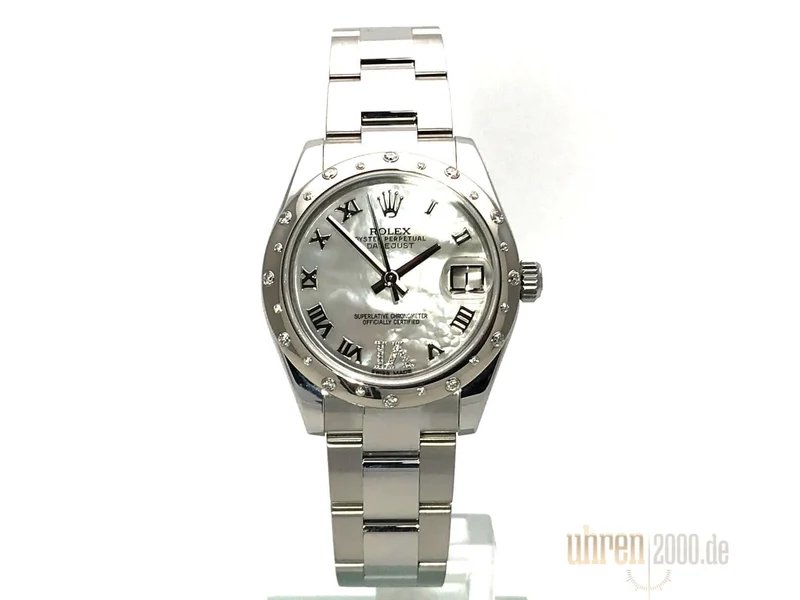 Rolex Datejust 31 178344 Perlmutt R Diamant Oyster-Band aus 2015 LC100