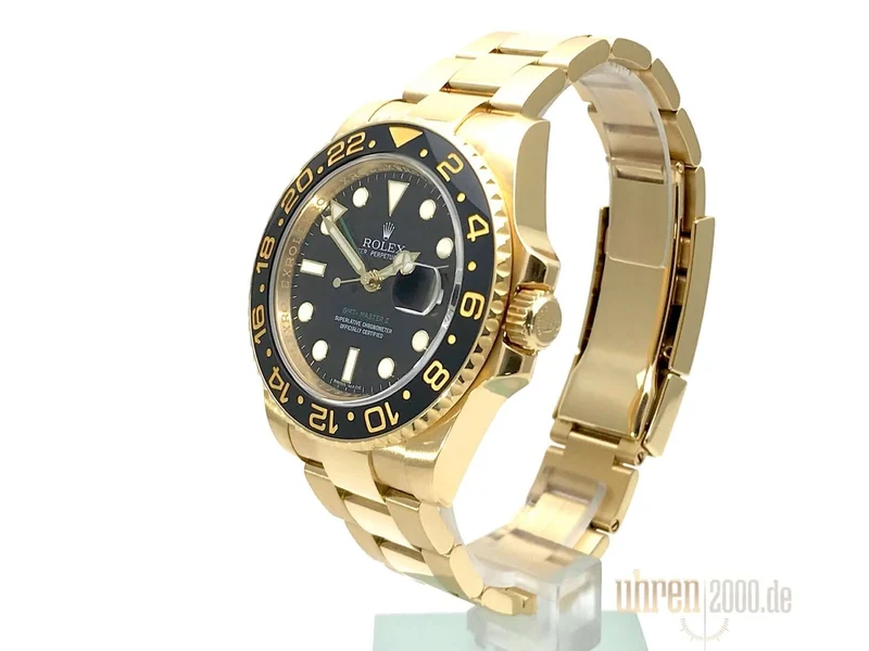 Rolex GMT-Master II Gelbgold 116718LN aus 2010 LC100