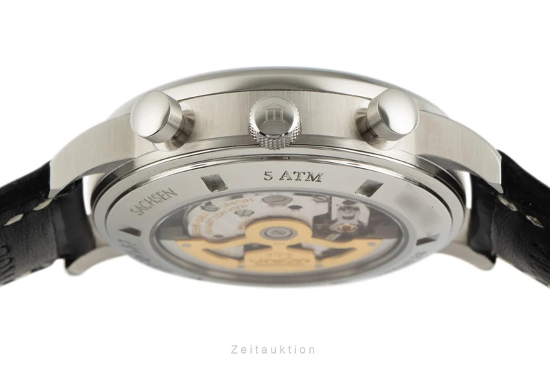 Union Glashütte Julius Bergter chronograph steel automatic men's watch 26-31-02-02-11 [2305500]