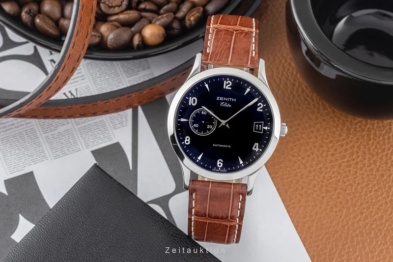 Zenith Elite steel automatic men's watch 01.0125.680 [2305499]