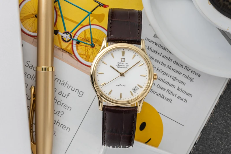 Zenith Elite 18 ct gold automatic men's watch 30.0033.670 Limited [2305497]