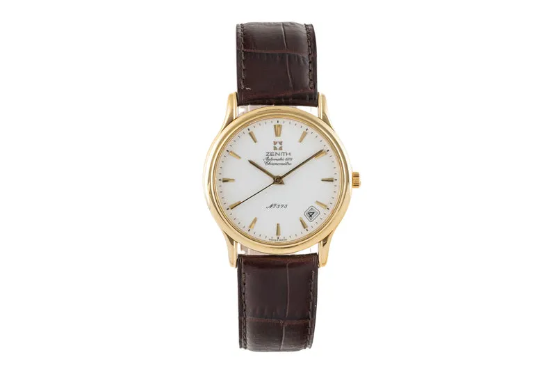 Zenith Elite 18 ct gold automatic men's watch 30.0033.670 Limited [2305497]