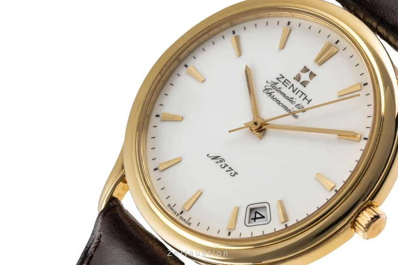 Zenith Elite 18 ct gold automatic men's watch 30.0033.670 Limited [2305497]