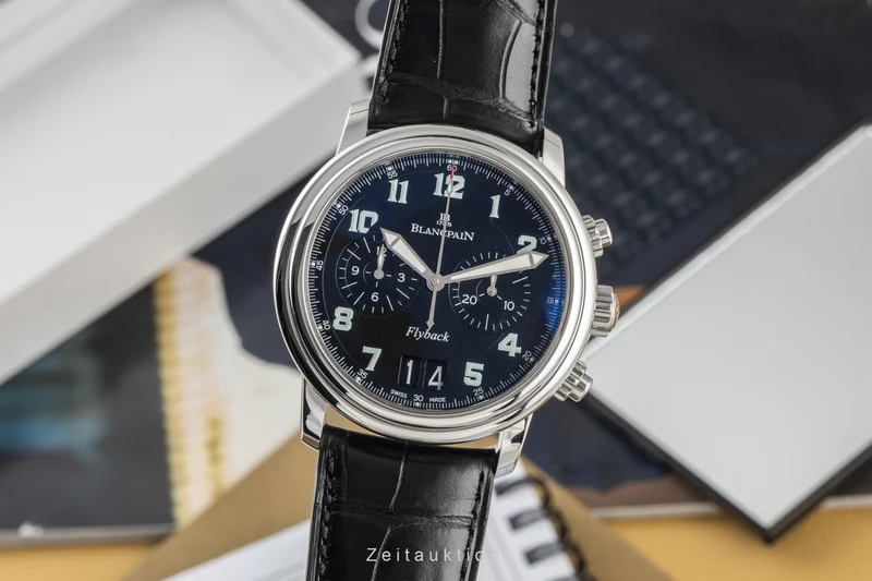 Blancpain Leman chronograph steel automatic men's watch 2885F-1130-53B [2305490]