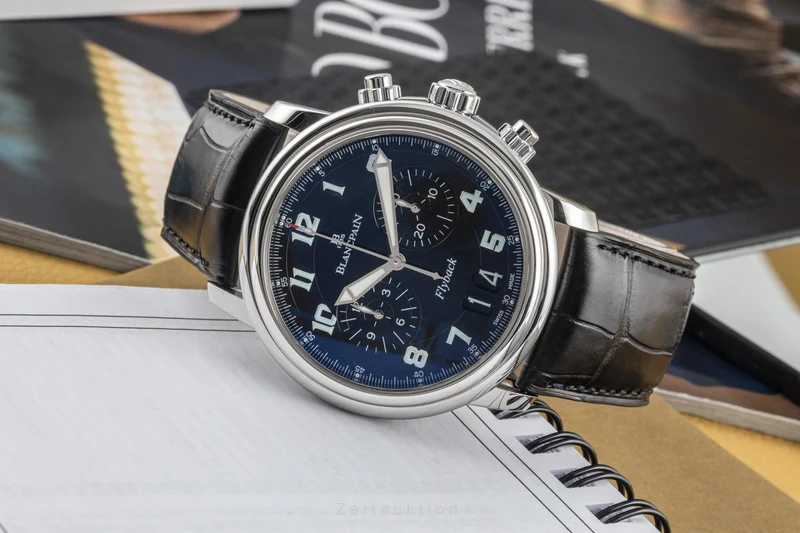 Blancpain Leman chronograph steel automatic men's watch 2885F-1130-53B [2305490]