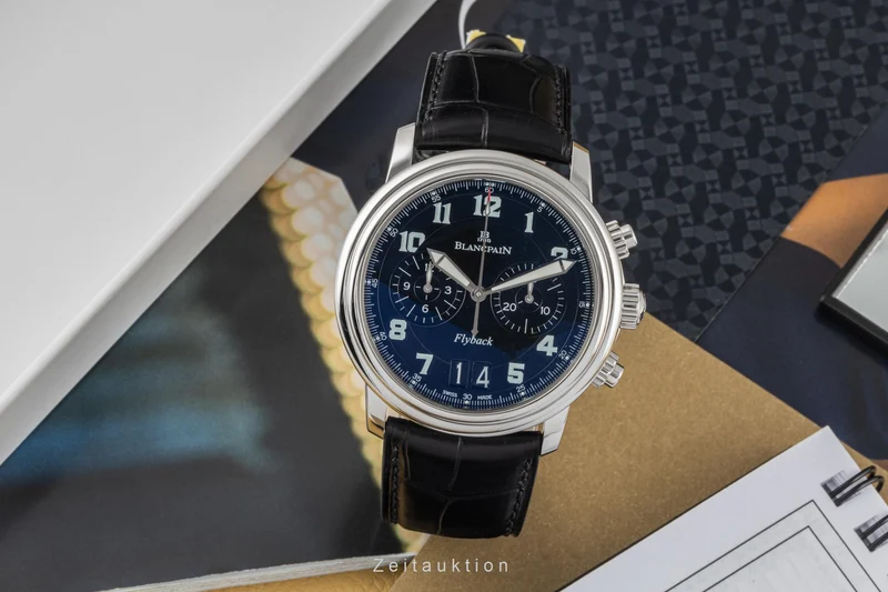 Blancpain Leman chronograph steel automatic men's watch 2885F-1130-53B [2305490]