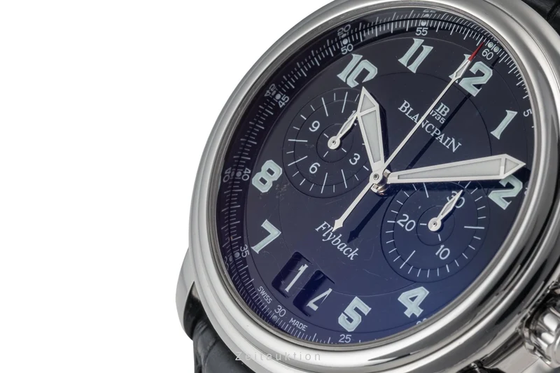 Blancpain Leman chronograph steel automatic men's watch 2885F-1130-53B [2305490]