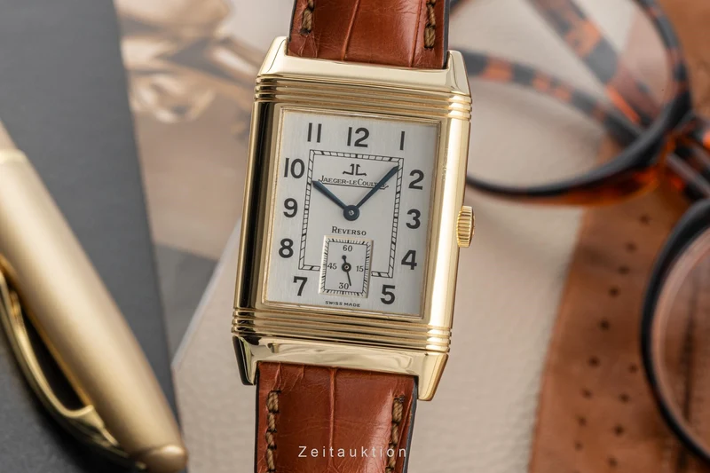 Jaeger LeCoultre Reverso 18 ct gold manual winding men's watch QA270102, 270.1.62 LP: 18700EUR [2305451]