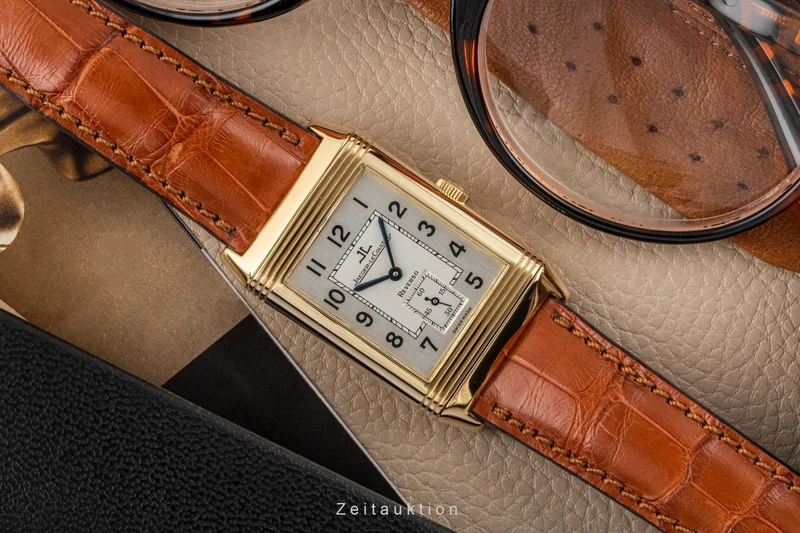 Jaeger LeCoultre Reverso 18 ct gold manual winding men's watch QA270102, 270.1.62 LP: 18700EUR [2305451]