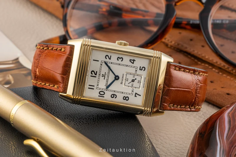 Jaeger LeCoultre Reverso 18 ct gold manual winding men's watch QA270102, 270.1.62 LP: 18700EUR [2305451]
