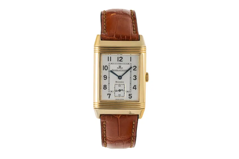 Jaeger LeCoultre Reverso 18 ct gold manual winding men's watch QA270102, 270.1.62 LP: 18700EUR [2305451]