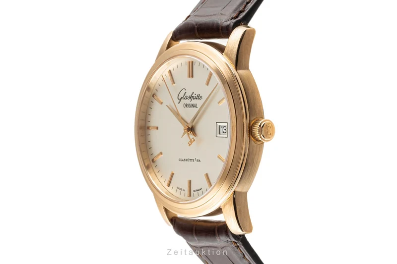 Glashütte Senator 18 ct gold automatic men's watch 39-11-12-12-04 [2305376]