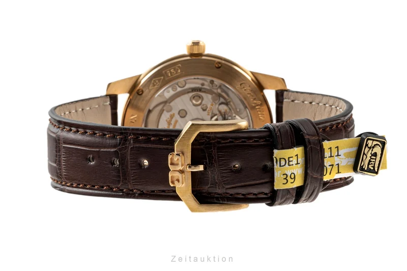 Glashütte Senator 18 ct gold automatic men's watch 39-11-12-12-04 [2305376]