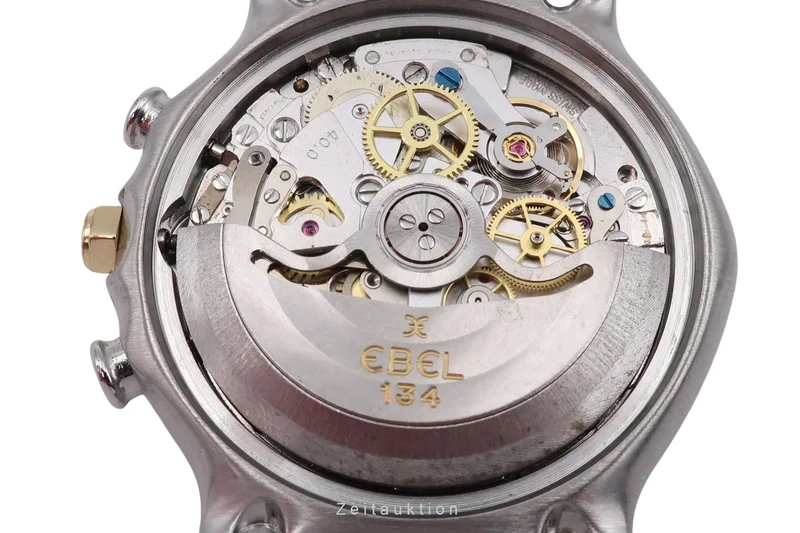 Ebel 1911 chronograph steel / gold automatic men's watch 1134901 [2305366]