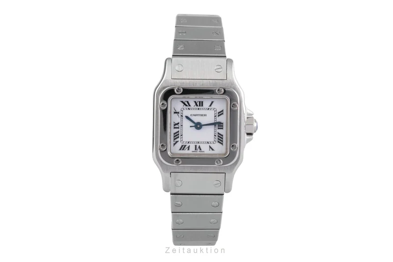 Cartier Santos steel automatic women's watch 0901 [2502518]