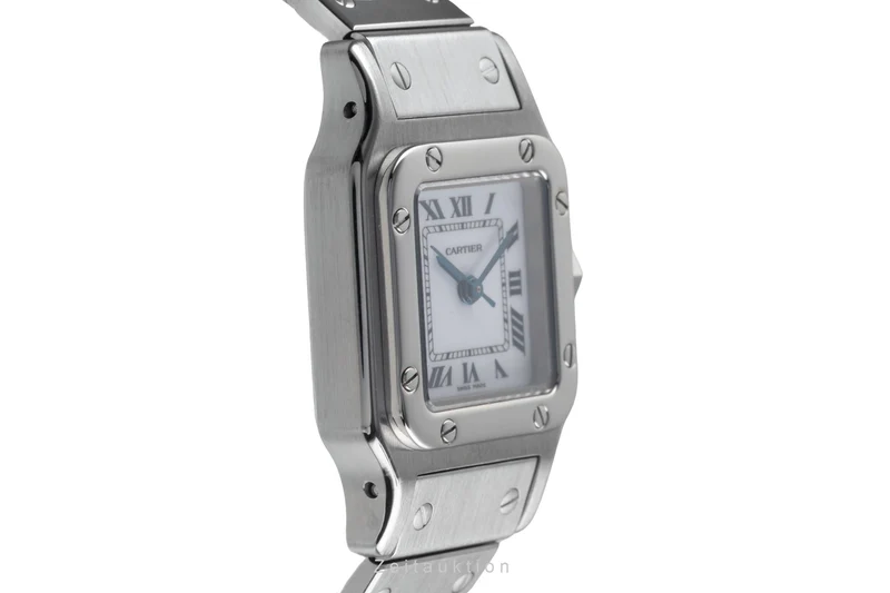 Cartier Santos steel automatic women's watch 0901 [2502518]