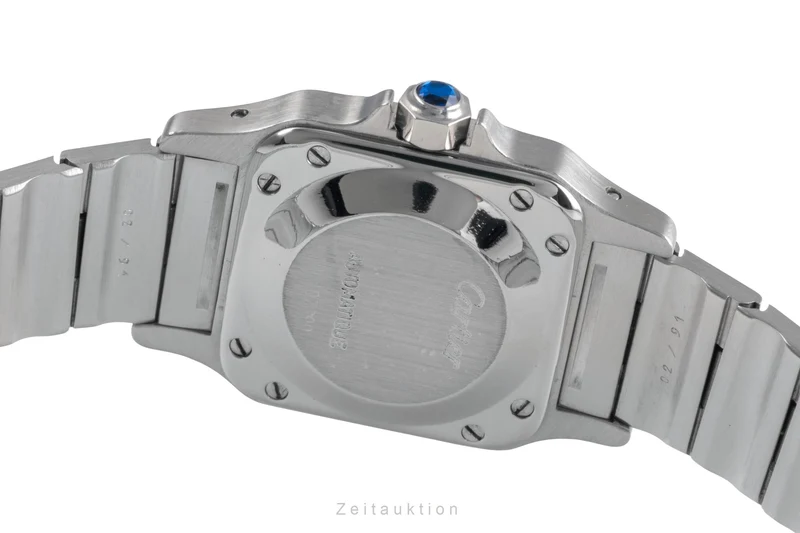 Cartier Santos steel automatic women's watch 0901 [2502518]