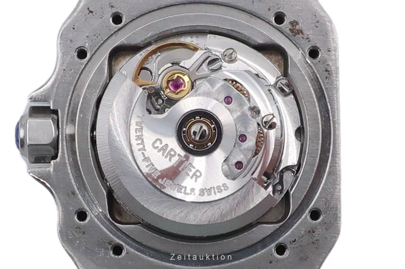Cartier Santos steel automatic women's watch 0901 [2502518]