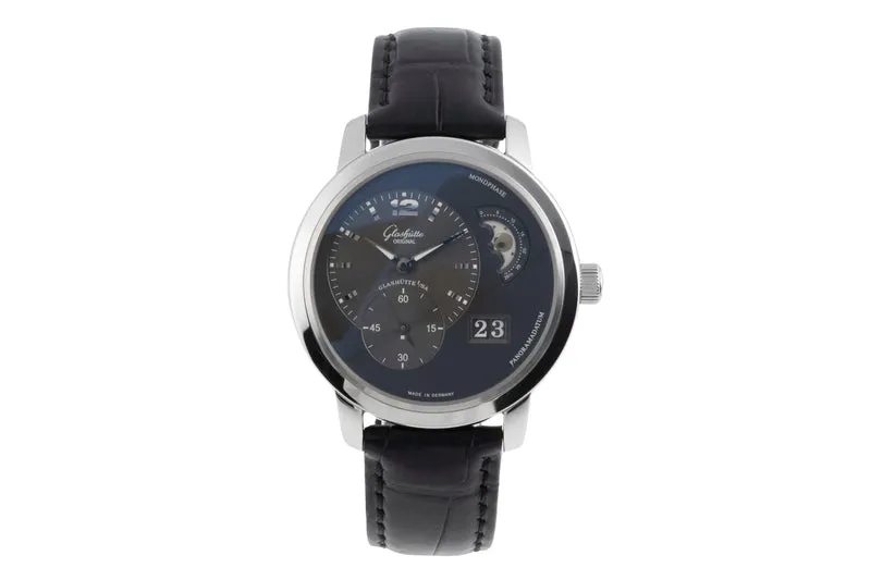 Glashütte PanoMaticLunar steel automatic men's watch 90-02-36-12-05 [2503332]