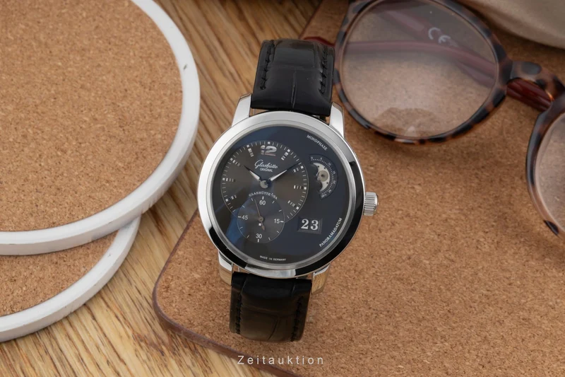 Glashütte PanoMaticLunar steel automatic men's watch 90-02-36-12-05 [2503332]