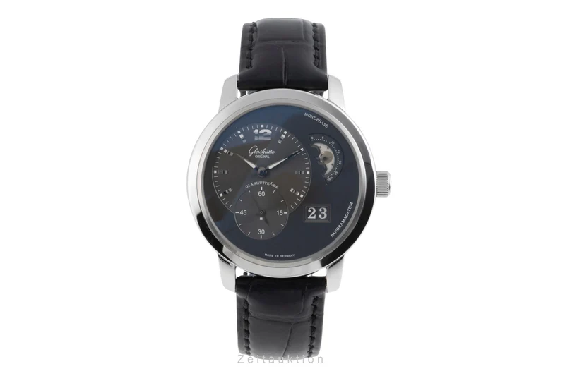 Glashütte PanoMaticLunar steel automatic men's watch 90-02-36-12-05 [2503332]