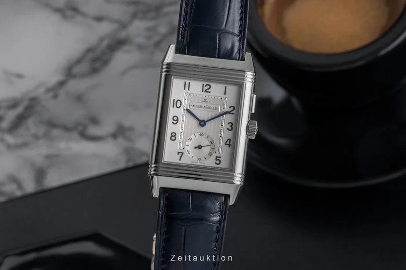 Jaeger LeCoultre Reverso steel manual winding men's watch Q2718410 , 272.8.54 LP: 14100EUR [2502553]