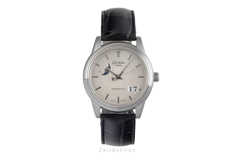 Glashütte Senator steel automatic men's watch 39-41-04-12-04 [2503374]