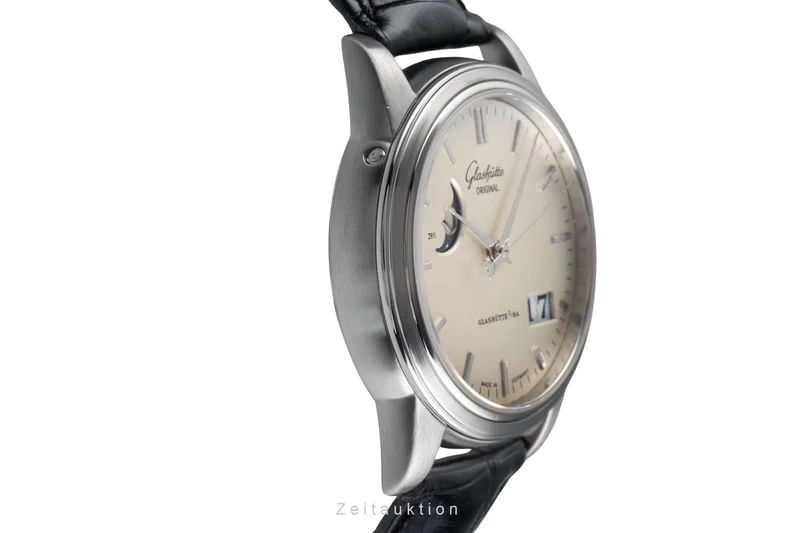 Glashütte Senator steel automatic men's watch 39-41-04-12-04 [2503374]