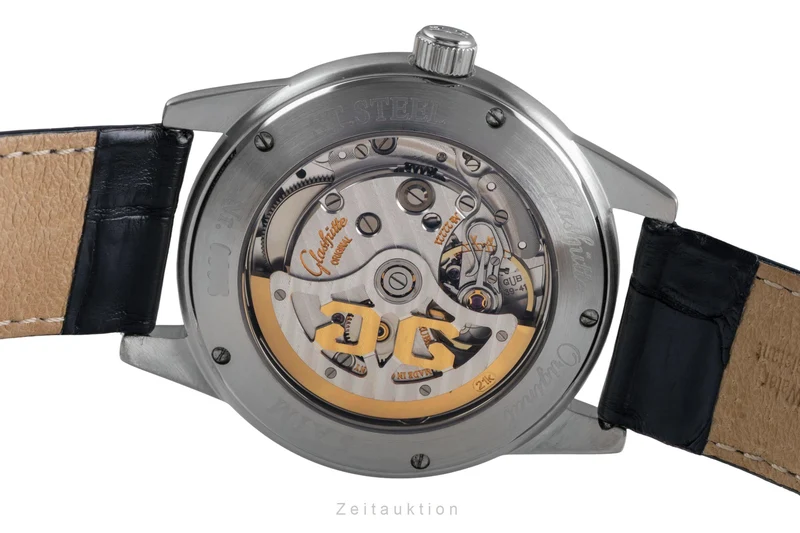 Glashütte Senator steel automatic men's watch 39-41-04-12-04 [2503374]