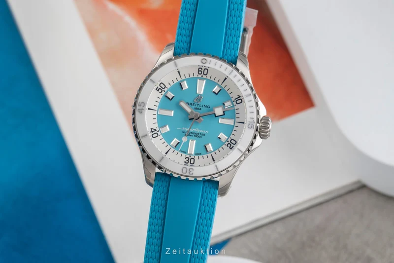 Breitling Superocean steel automatic men's watch A17377 LP: 5250EUR [2503547]