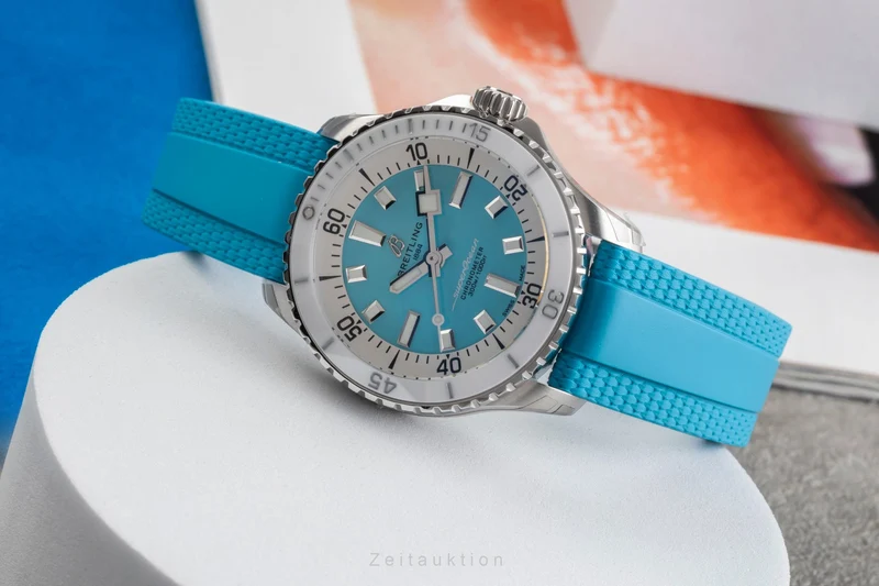 Breitling Superocean steel automatic men's watch A17377 LP: 5250EUR [2503547]