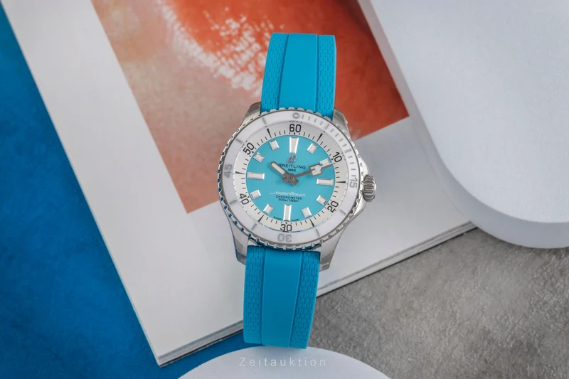 Breitling Superocean steel automatic men's watch A17377 LP: 5250EUR [2503547]