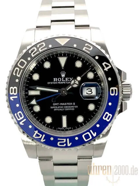 Rolex GMT Master II Stahl 116710 BLNR aus 2014 LC100
