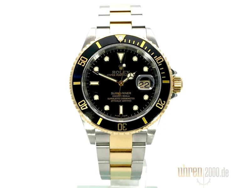 Rolex Submariner Date 16613 aus 2003 Y-Serie LC100