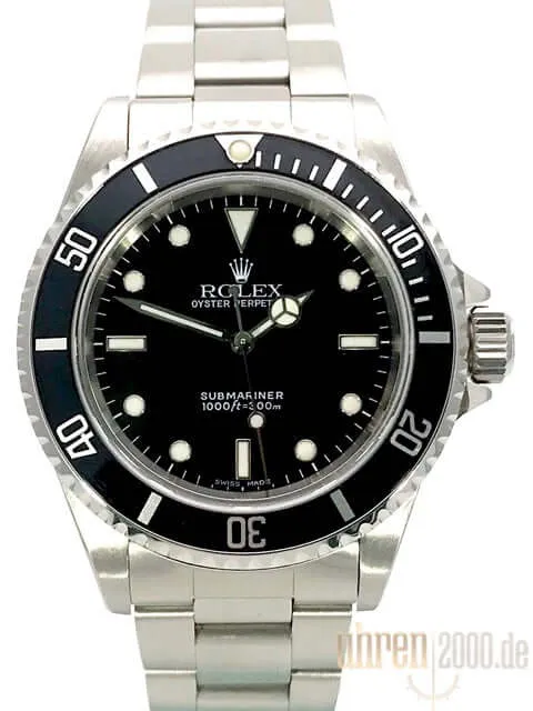 Rolex Submariner 40 Edelstahl 14060 2 Liner aus 1999 LC100
