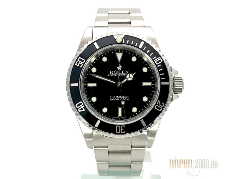 Rolex Submariner 40 Edelstahl 14060 2 Liner aus 1999 LC100