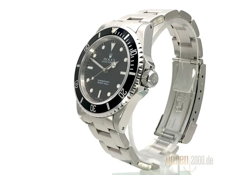 Rolex Submariner 40 Edelstahl 14060 2 Liner aus 1999 LC100