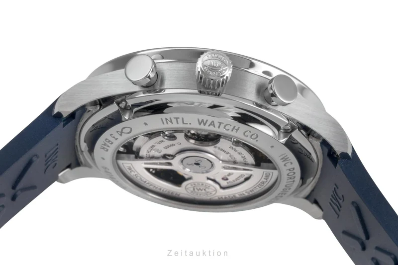 IWC Portugieser chronograph steel automatic men's watch IW371620 LP: 9100EUR [2503630]