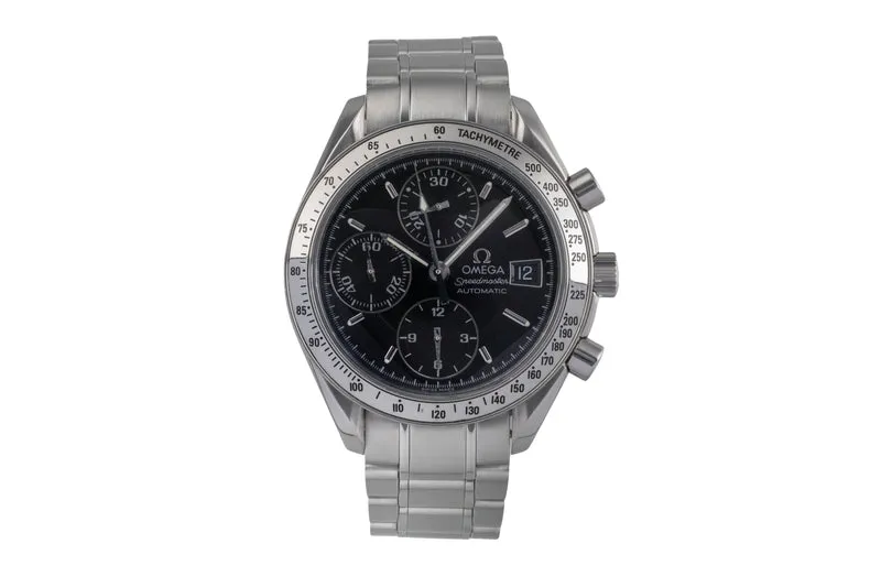 Omega Speedmaster Date chronograph steel automatic men's watch 3513.50.00 LP: 6100EUR [2502972]