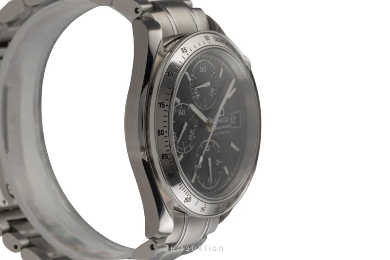 Omega Speedmaster Date chronograph steel automatic men's watch 3513.50.00 LP: 6100EUR [2502972]