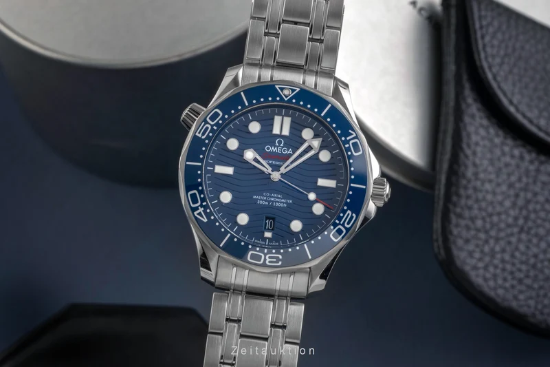 Omega Seamaster steel automatic men's watch 210.30.42.20.03.001 LP: 6500EUR [2503352]