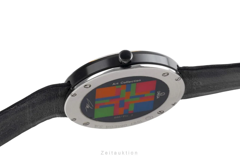 Omega Art Collection ceramic / steel quartz unisex 196.0430 , 596.0430 [2405695]