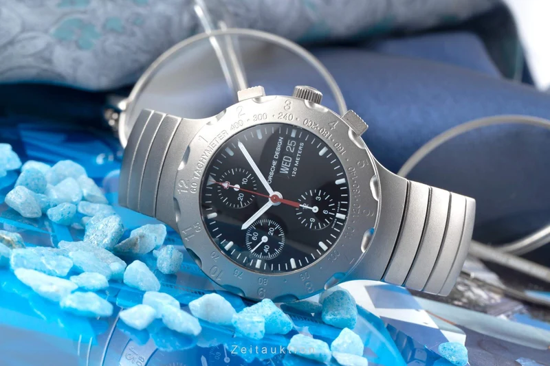 Porsche Design by Eterna chronograph titanium automatic men's watch 674.6500.10 [2405137]