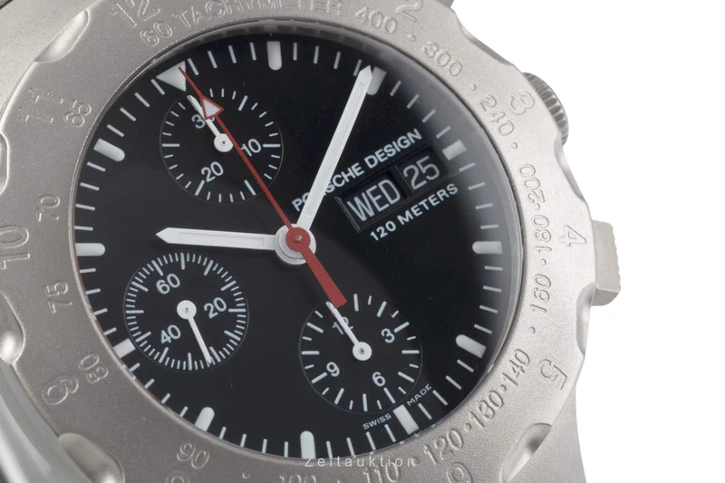 Porsche Design by Eterna chronograph titanium automatic men's watch 674.6500.10 [2405137]