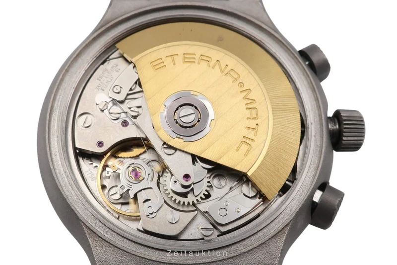 Porsche Design by Eterna chronograph titanium automatic men's watch 674.6500.10 [2405137]