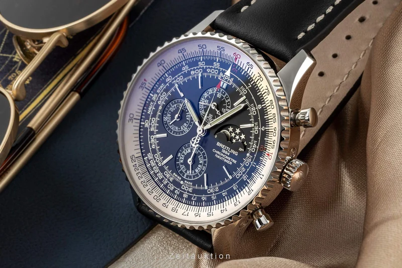 Breitling Navitimer chronograph steel automatic men's watch A19380 Limited [2403187]