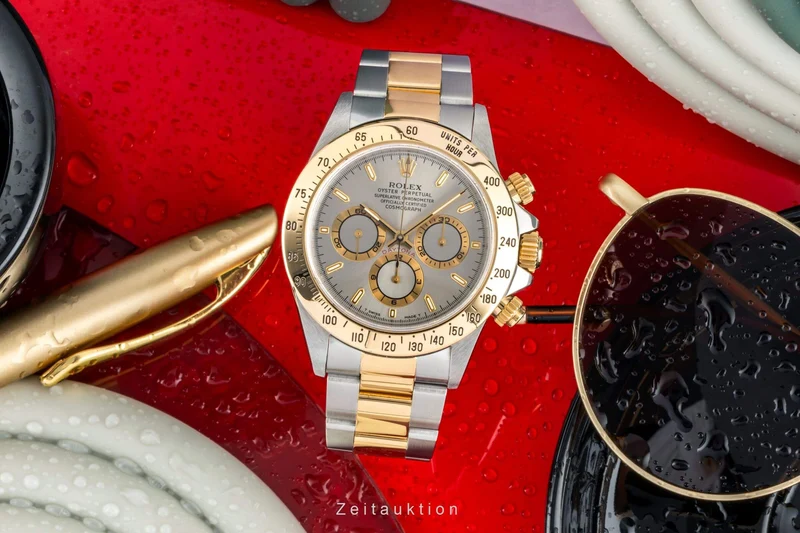 Rolex Daytona chronograph steel / gold automatic men's watch 16523 LP: 20800EUR [2403163]