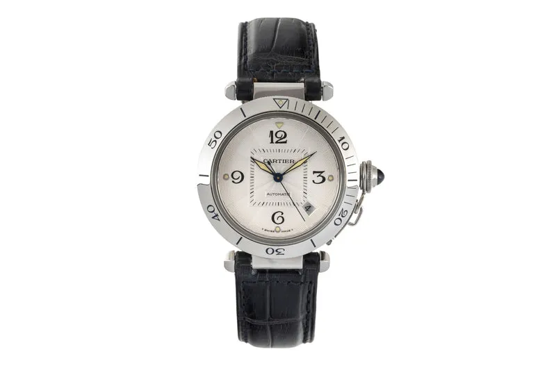 Cartier Pasha steel automatic men's watch W3103155, 2378 LP: 7300EUR [2400459]