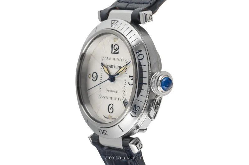 Cartier Pasha steel automatic men's watch W3103155, 2378 LP: 7300EUR [2400459]