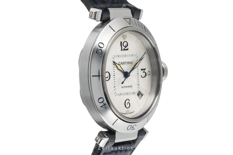 Cartier Pasha steel automatic men's watch W3103155, 2378 LP: 7300EUR [2400459]